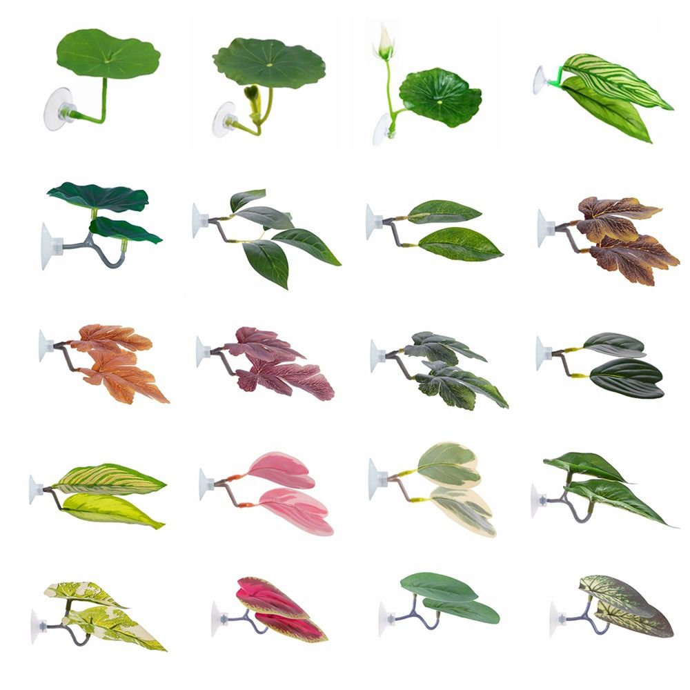 Aquarium Fish Games - Daun Teratai Plastik untuk Ikan Cupang/Tempat