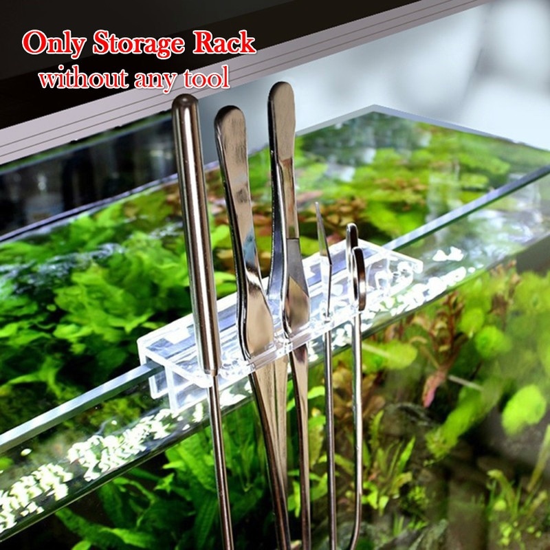 Aquarium Fish Store - 1PCS rak penyimpanan peralatan tanaman akuarium,