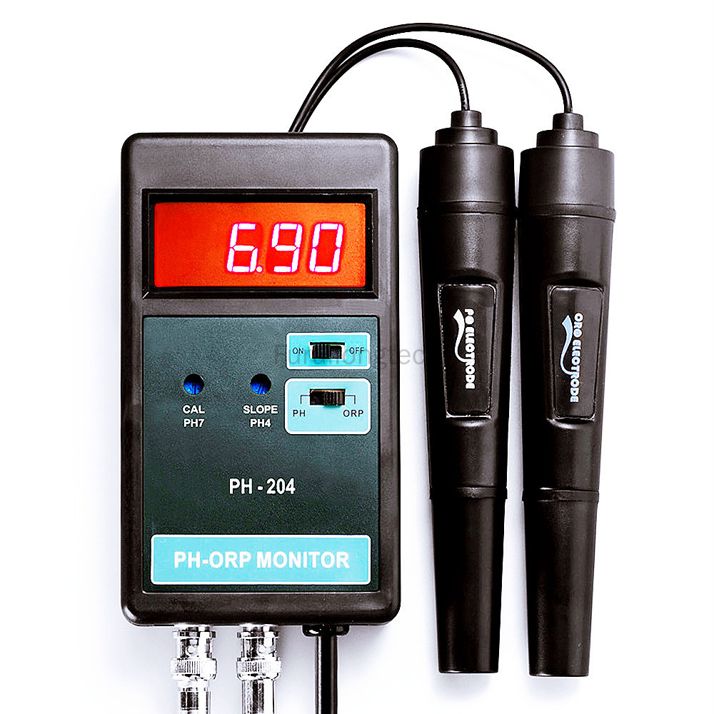 Aquarium Fish Online - PH-204 Digital PH/ORP Meter Monitor Kontrol