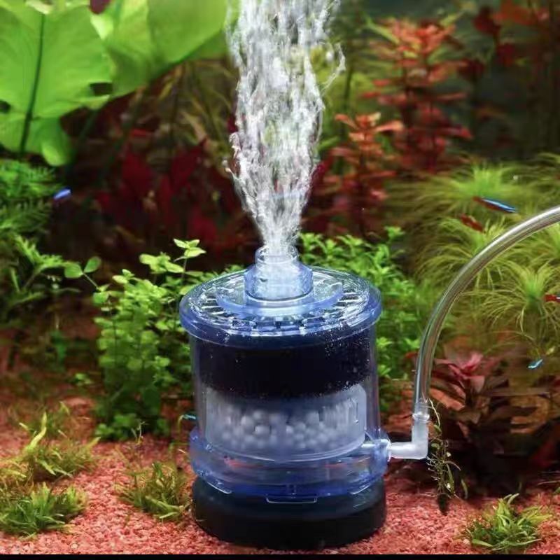 Aquarium Fish Waste Collector - Filter Akuarium Bangku Kotoran Ikan Toilet