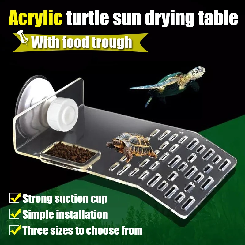 Aquarium Fish Accessories - 1 Buah S/M/L Ukuran Turtle Platform