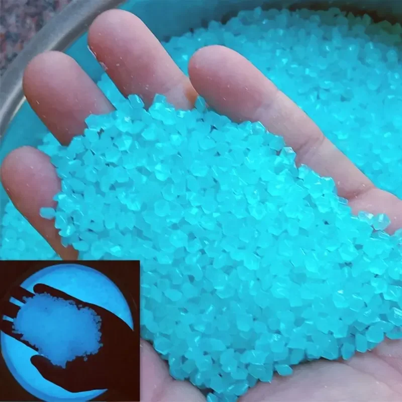 Aquarium Fish Store - 1000 buah 3-5mm pasir bercahaya dalam