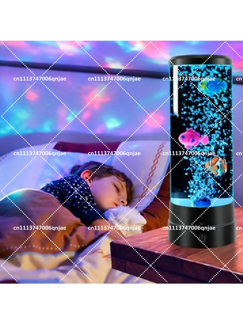 Aquarium Fish Lamp - Lampu Ikan Gelembung LED Elektronik Akuarium