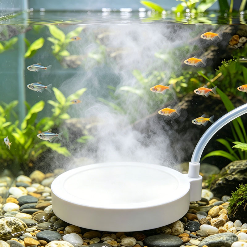 Aquarium Fish Discus - Aerator Oksigen Batu Udara untuk Akuarium,