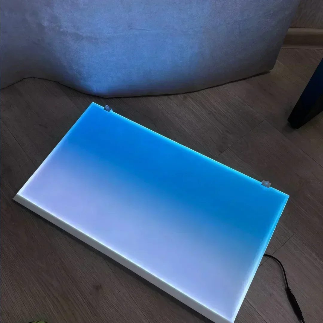 Aquarium Fish Colour - Latar Belakang Akuarium Akrilik RGB Warna-warni