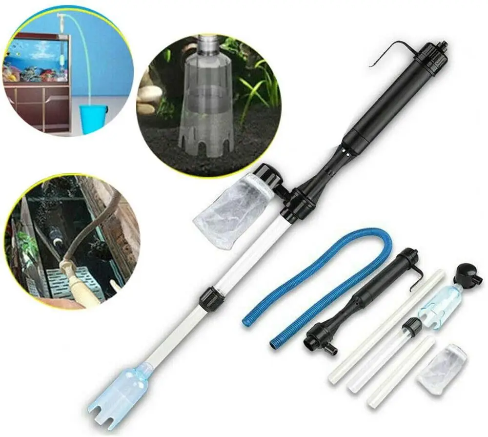 Aquarium Fish Electric - Pengubah Air Elektrik Pompa Sifon Vakum