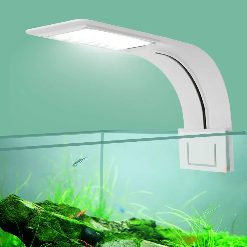 Fish In Aquarium Picture - Lampu Aquarium LED, Ultra tipis 5W/10W/15W