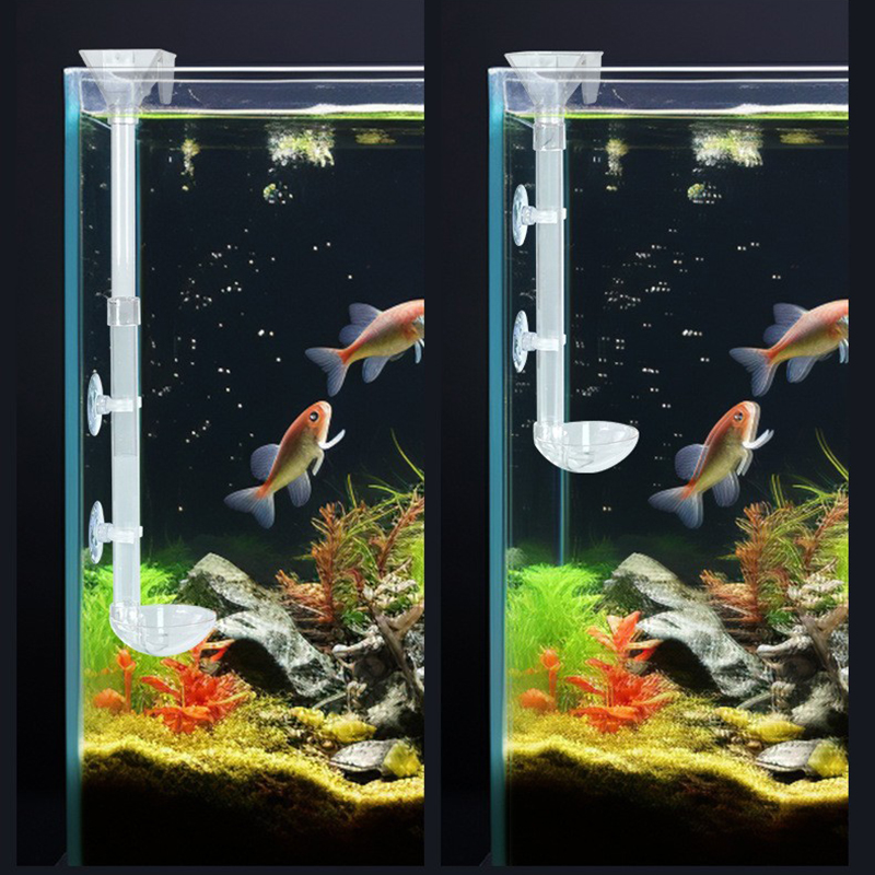 Aquarium Fish Variety - Tabung Makan Akrilik Akuarium Desain Perangkat