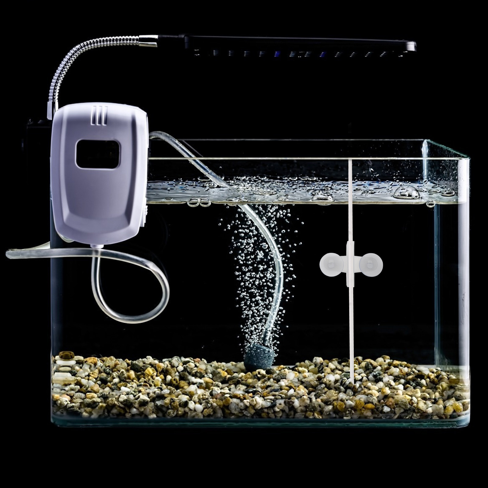 Tank Divider Mesh - 5Pcs Jaring Isolasi Akuarium dengan Penjepit