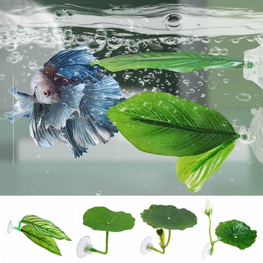 Daun Teratai Plastik untuk Ika - Aquarium Fish Games ulasan dan harga
