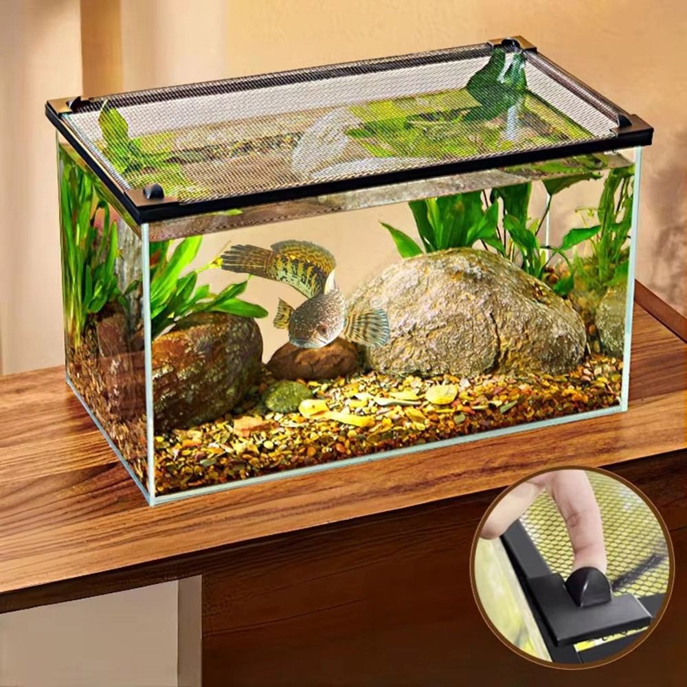 Penutup Tutup Tangki Ikan Magn - Tank Divider Mesh ulasan dan harga