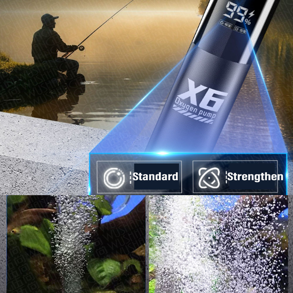 Pompa Aerator Oksigen Portabel - Wild Aquarium Fish ulasan dan harga