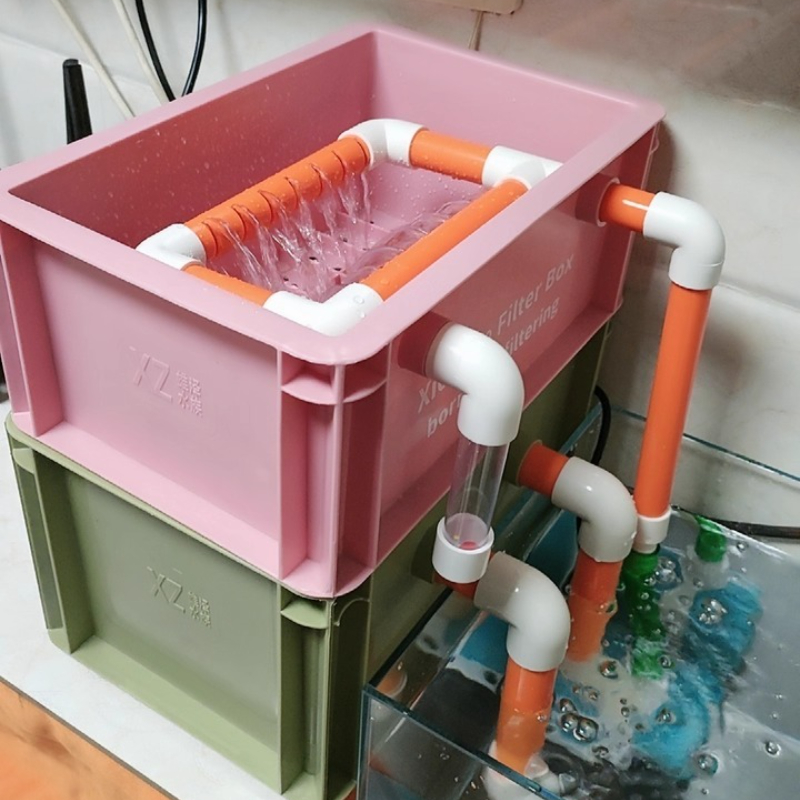 Filter Akuarium Kotak Turnover - Aquarium Fish In Pond ulasan dan harga