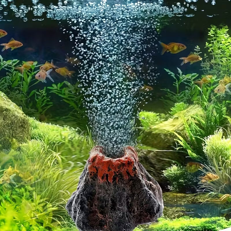 Batu Gelembung Vulkanik untuk  - Aquarium Fish Games ulasan dan harga