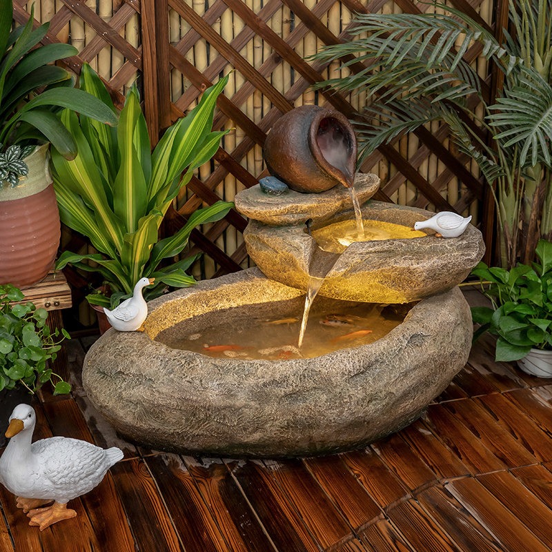Kolam Ikan Balkon Luar Ruangan - Aquarium Fish In Pond ulasan dan harga