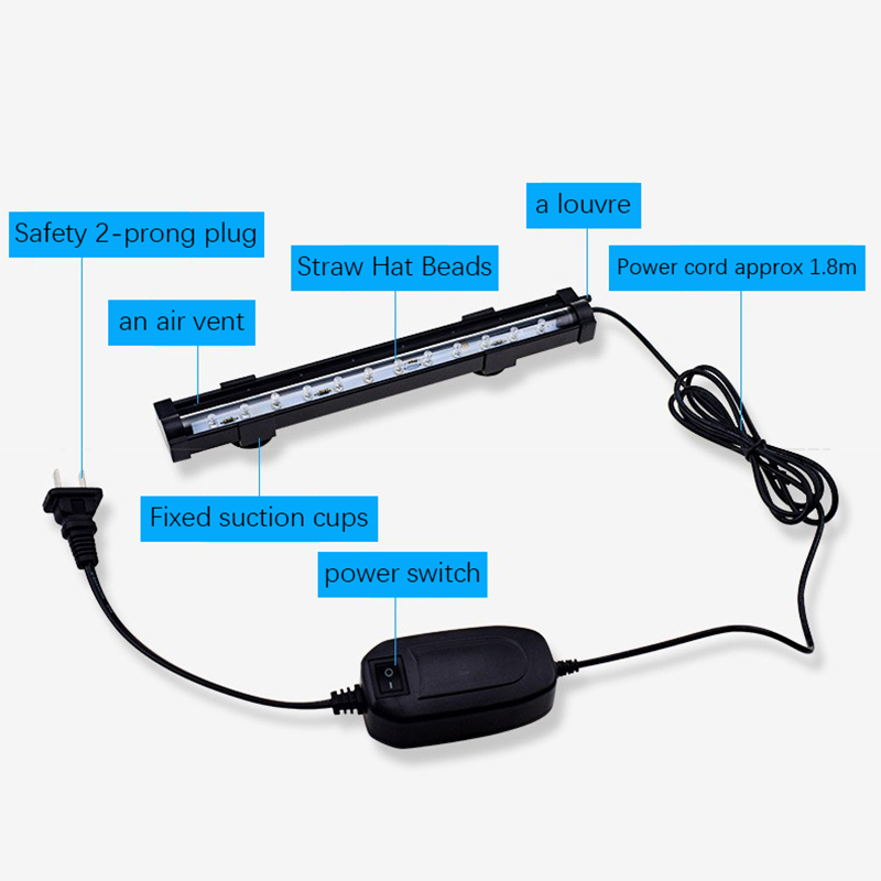 Lampu gelembung LED tangki ika - Aquarium Fish Colour ulasan dan harga