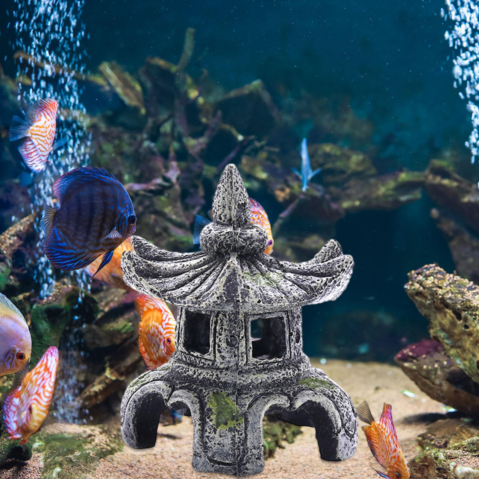 Ornamen akuarium aksesoris aku - Fish Toy In Aquarium ulasan dan harga