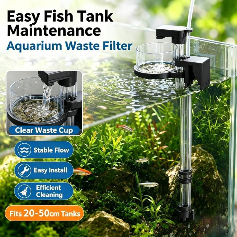 Penghisap Kotoran Ikan Akuariu - Aquarium Fish Waste Collector ulasan dan harga