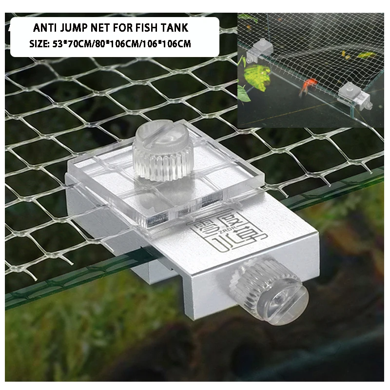 Jaring Anti Lompat Akuarium, J - Aquarium Fish Escape ulasan dan harga