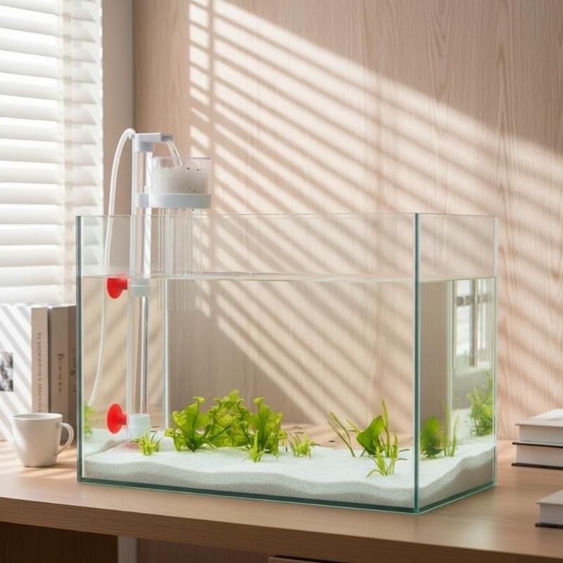 Penghisap Kotoran Ikan Air-Lif - Aquarium Fish Waste Collector ulasan dan harga