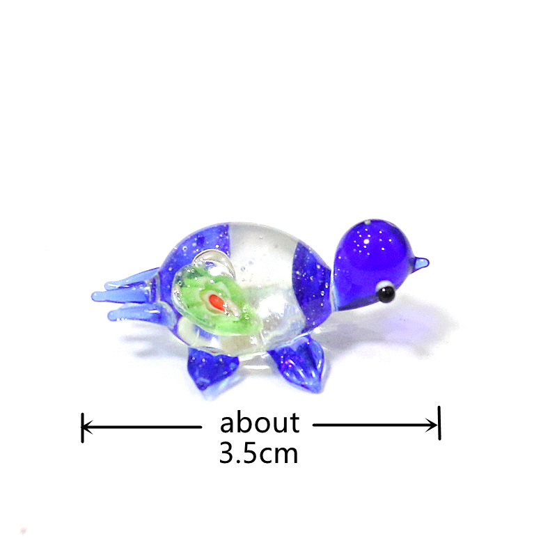 1 buah miniatur kura-kura kaca - Aquarium Fish Japan ulasan dan harga