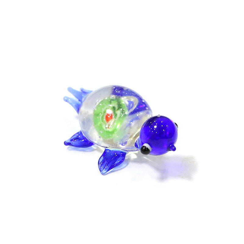 1 buah miniatur kura-kura kaca - Aquarium Fish Japan ulasan dan harga
