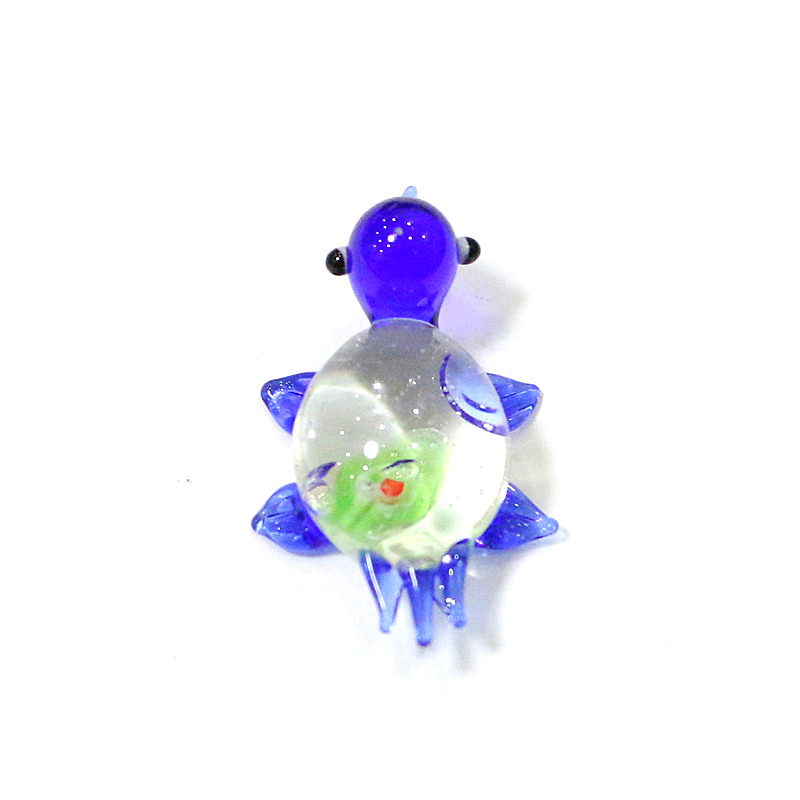 1 buah miniatur kura-kura kaca - Aquarium Fish Japan ulasan dan harga