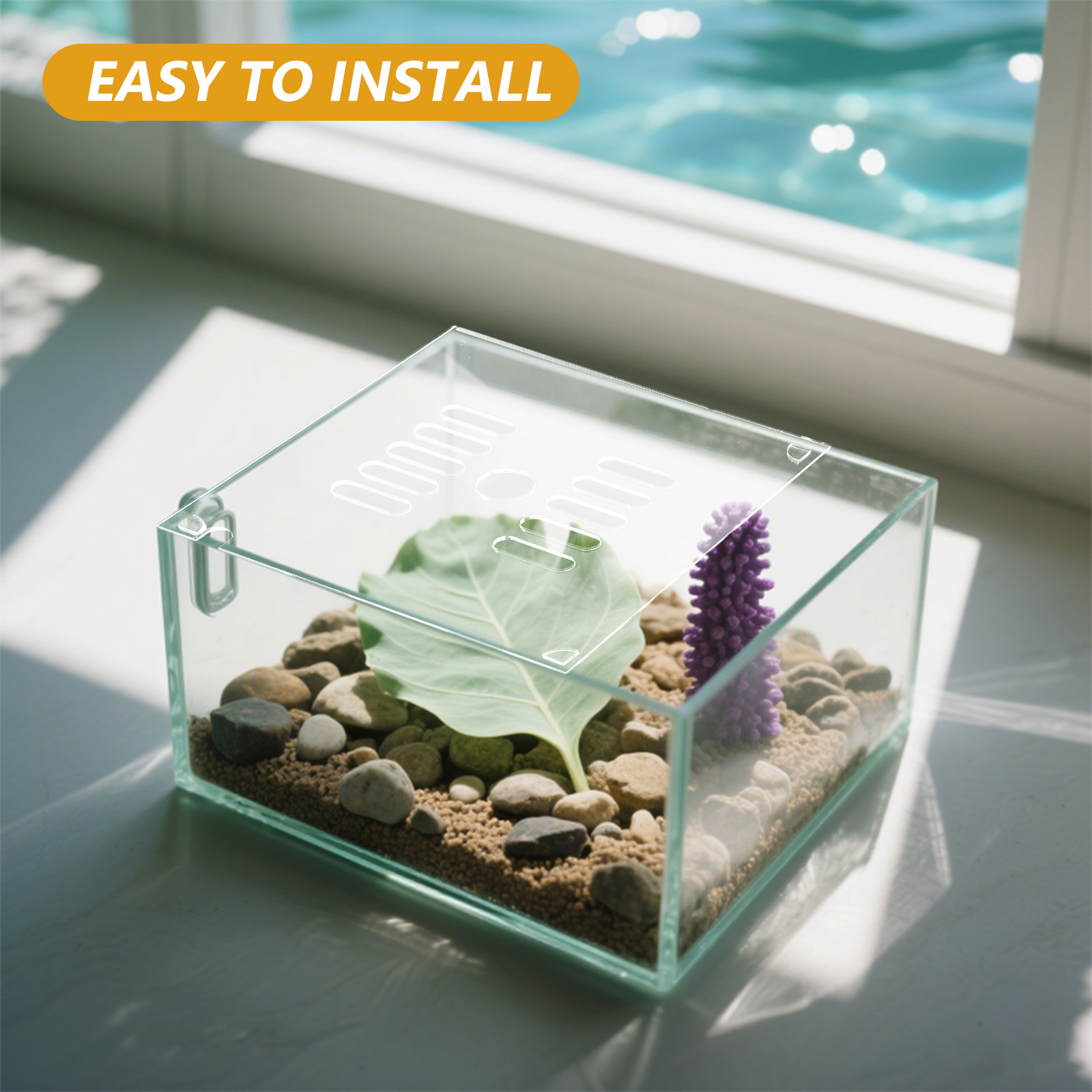 2 Buah Tutup Akuarium Akrilik  - Aquarium Fish Escape ulasan dan harga