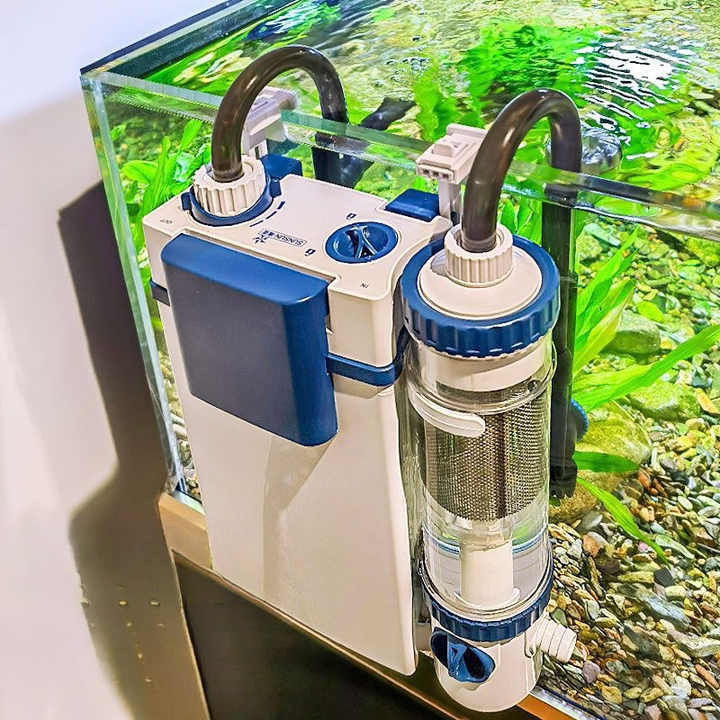 Filter akuarium eksternal 3 in - Aquarium Fish Waste Collector ulasan dan harga