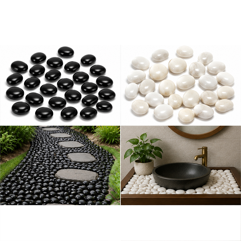 Batu Sungai Poles Putih & Hita - Aquarium Fish Store ulasan dan harga