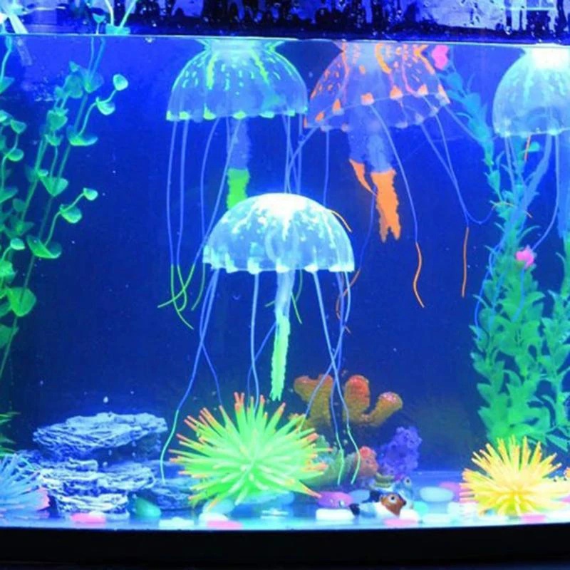 1/2 Buah Ornamen Simulasi Ikan - Aquarium Fish Discus ulasan dan harga