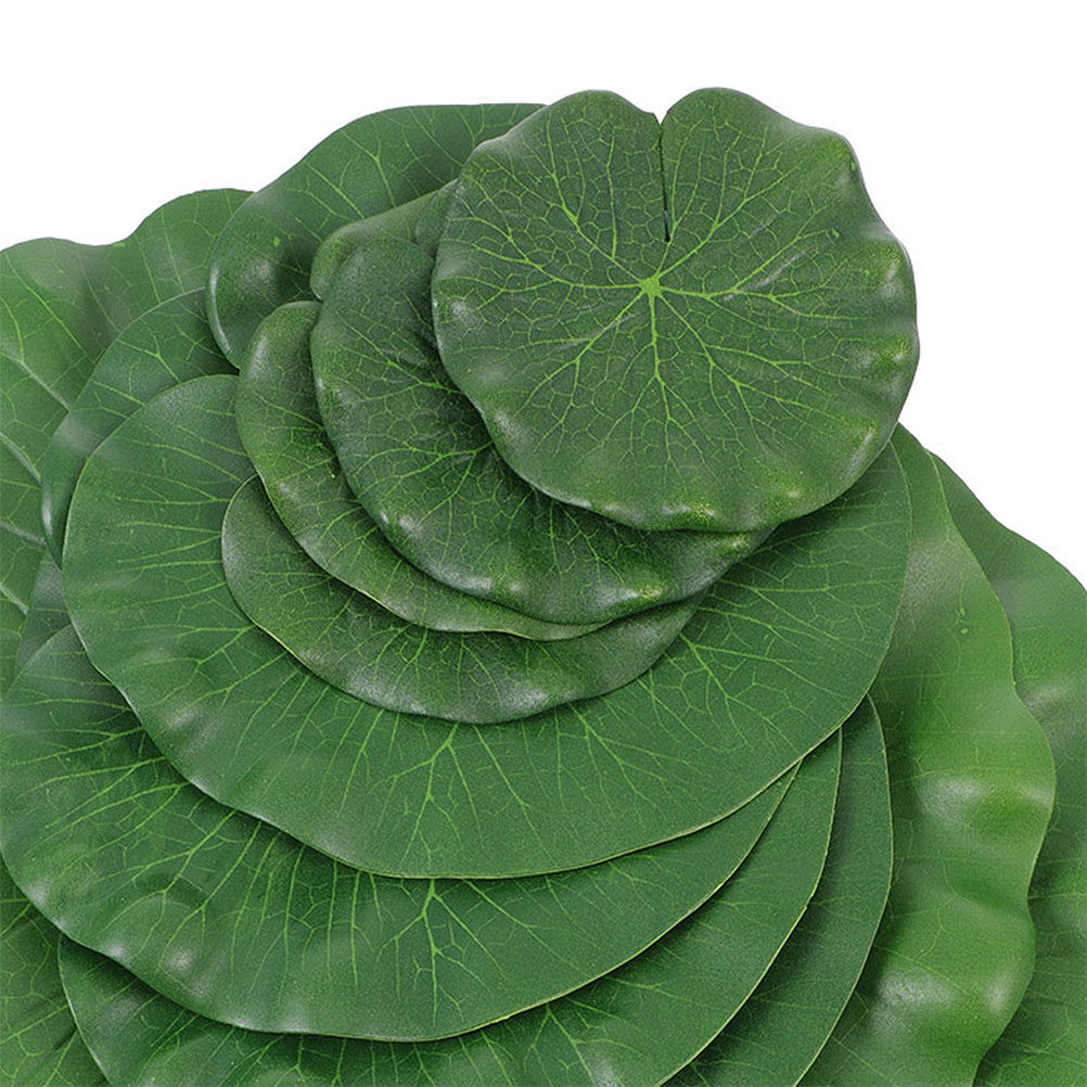 15 Buah Daun Teratai Buatan ya - Aquarium Fish In Pond ulasan dan harga