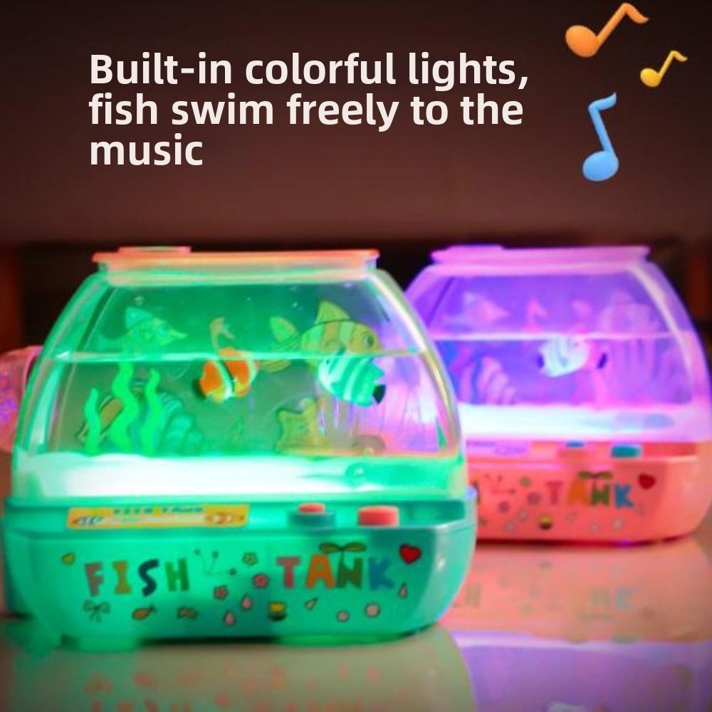 Mainan Akuarium Buatan Kreatif - Fish Toy In Aquarium ulasan dan harga