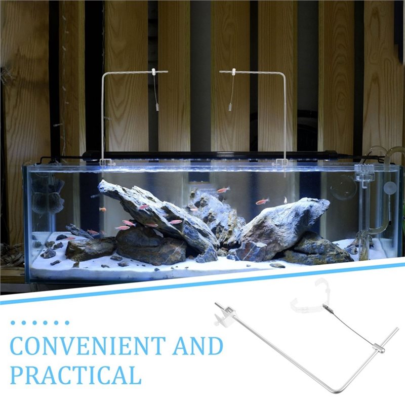 AB41-2 Buah Rak Lampu Tangki I - Aquarium Fish Lamp ulasan dan harga
