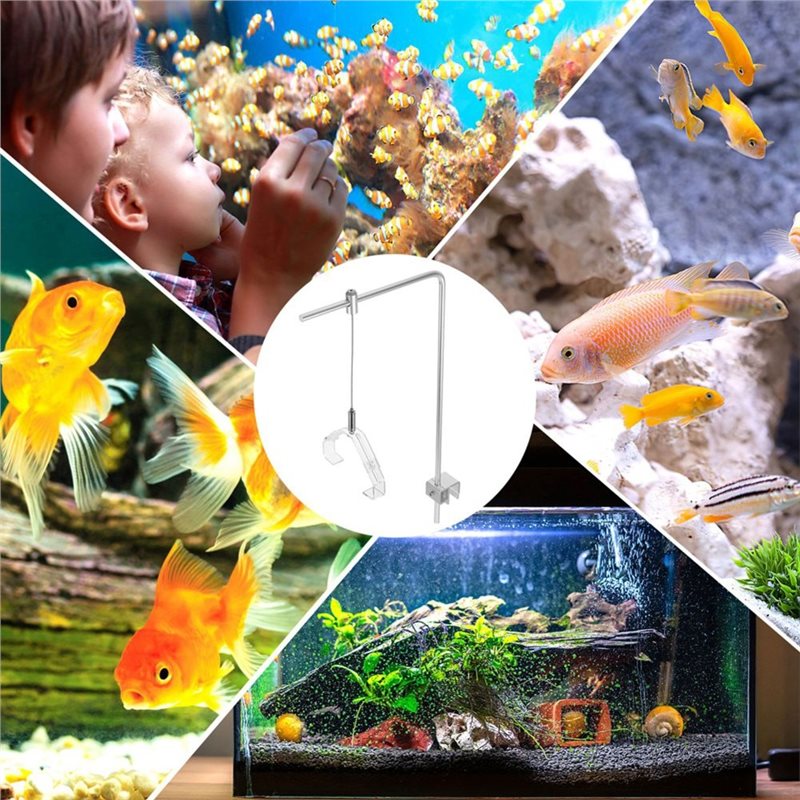 AB41-2 Buah Rak Lampu Tangki I - Aquarium Fish Lamp ulasan dan harga