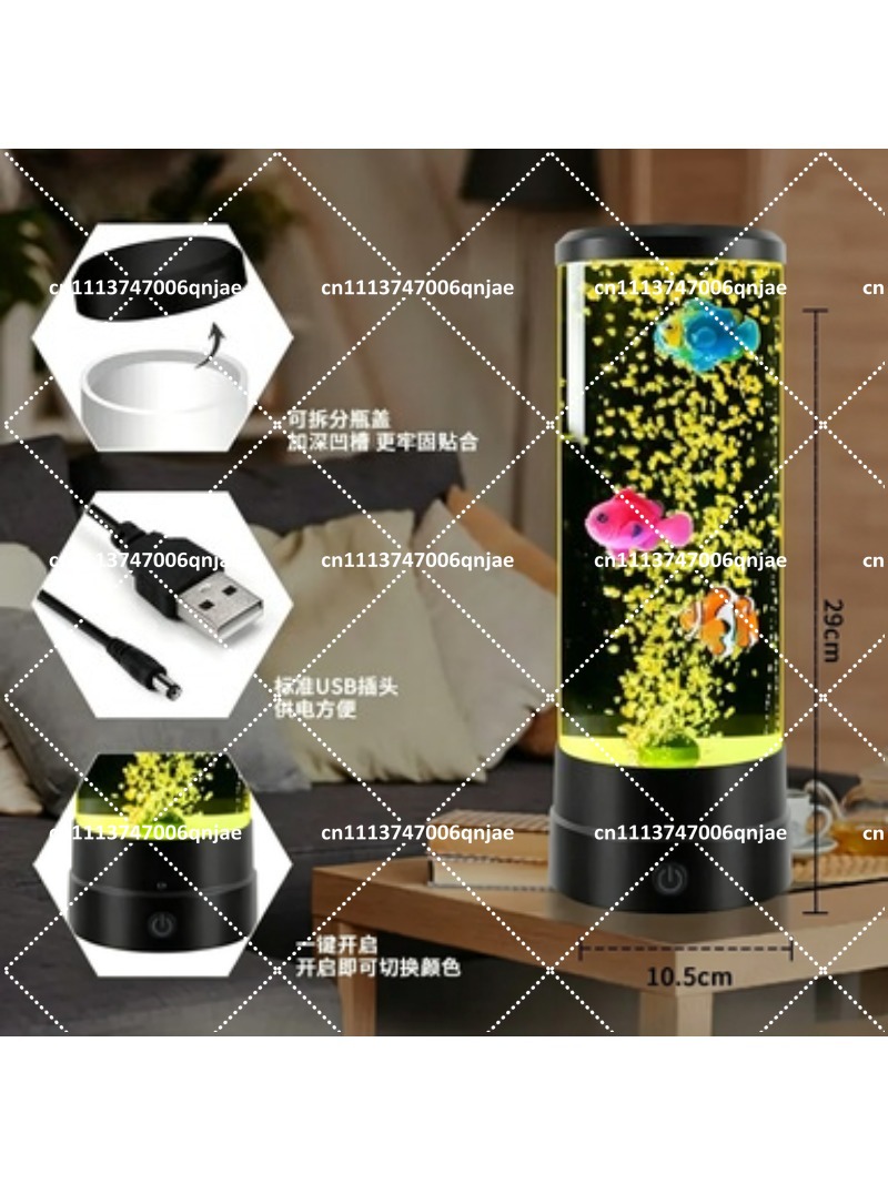 Lampu Ikan Gelembung LED Elekt - Aquarium Fish Lamp ulasan dan harga