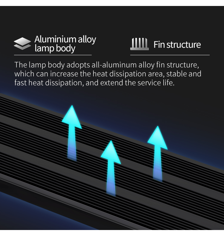 Lampu Led tanaman seri AQUA L, - Aquarium Fish Lamp ulasan dan harga