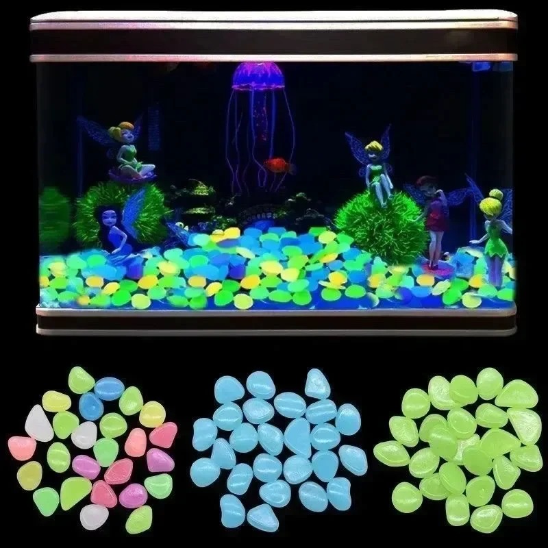 100-1000 Pcs Batu Bercahaya, K - Aquarium Fish Store ulasan dan harga