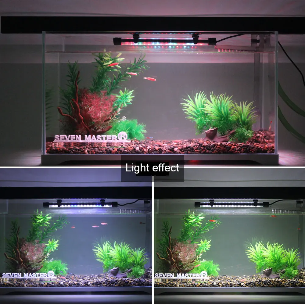 Lampu LED dekorasi akuarium, 5 - Aquarium Fish Lamp ulasan dan harga