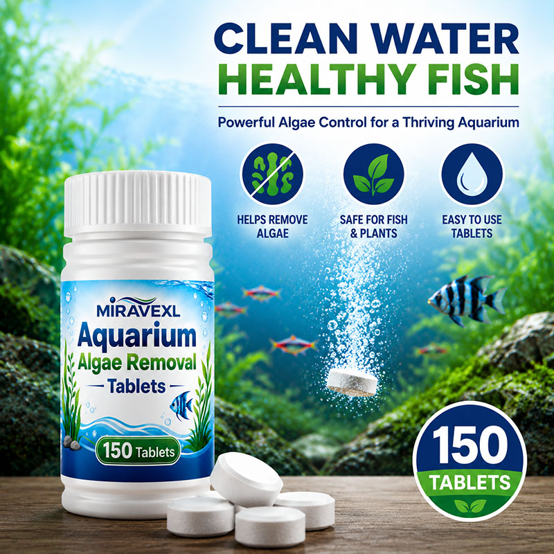 Tablet Penghilang Alga Akuariu - Aquarium Fish Store ulasan dan harga