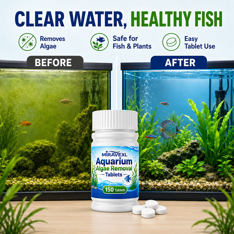 Tablet Penghilang Alga Akuariu - Aquarium Fish Store ulasan dan harga