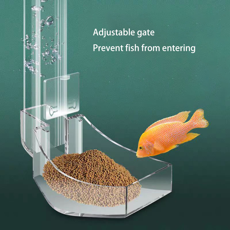 Tabung Pemberi Makan Akrilik A - Aquarium Fish Variety ulasan dan harga