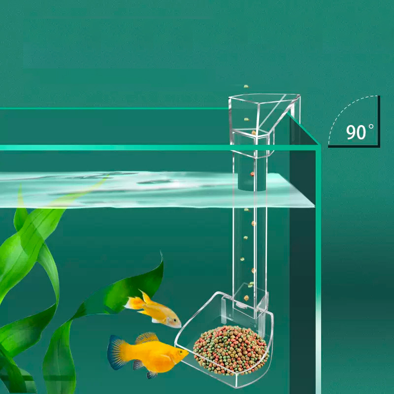 Tabung Pemberi Makan Akrilik A - Aquarium Fish Variety ulasan dan harga