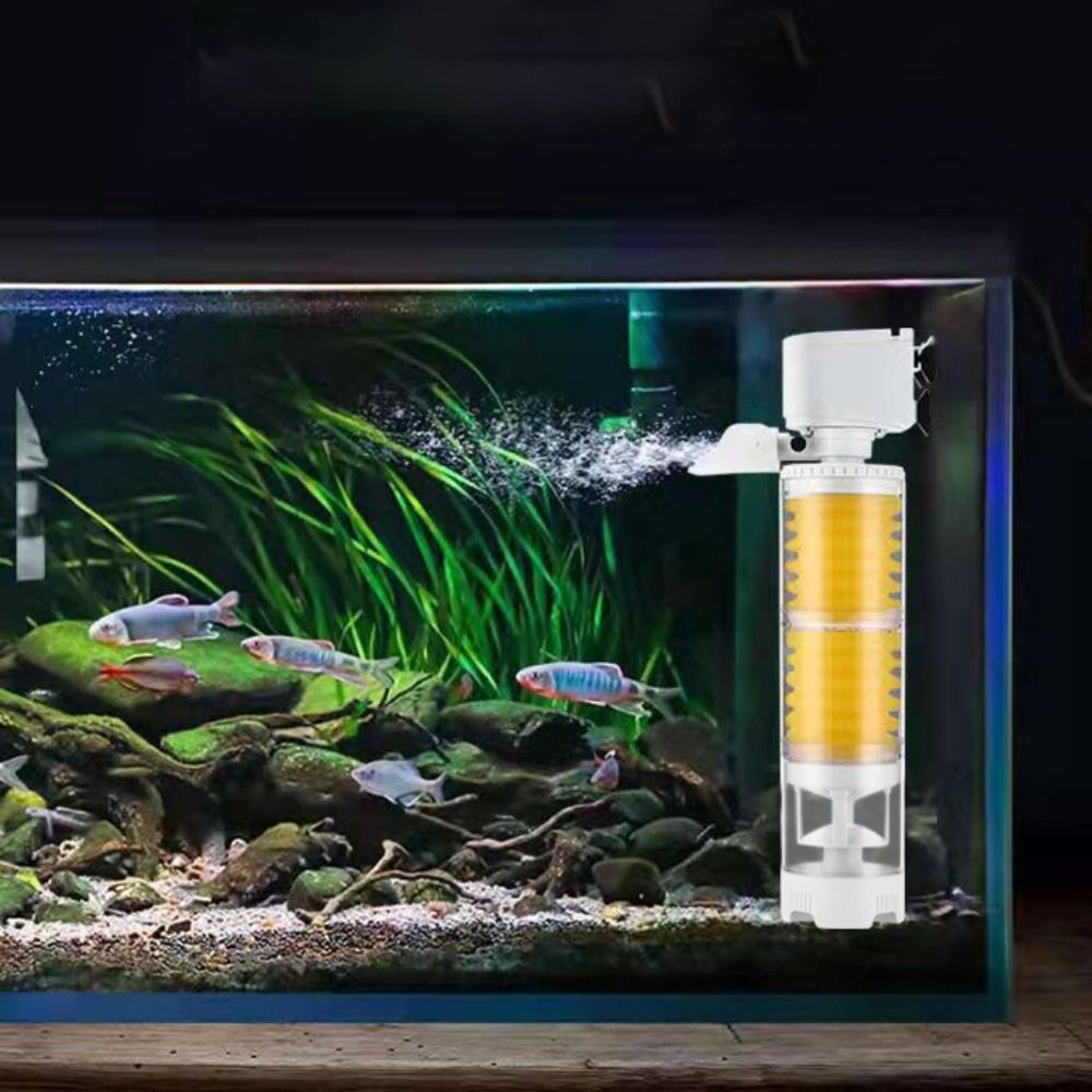 Filter Tangki Ikan Terintegras - Aquarium Fish Waste Collector ulasan dan harga