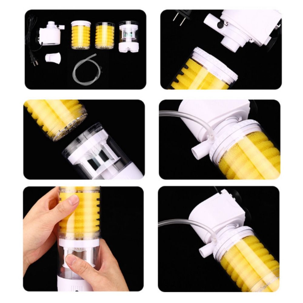 Filter Tangki Ikan Terintegras - Aquarium Fish Waste Collector ulasan dan harga