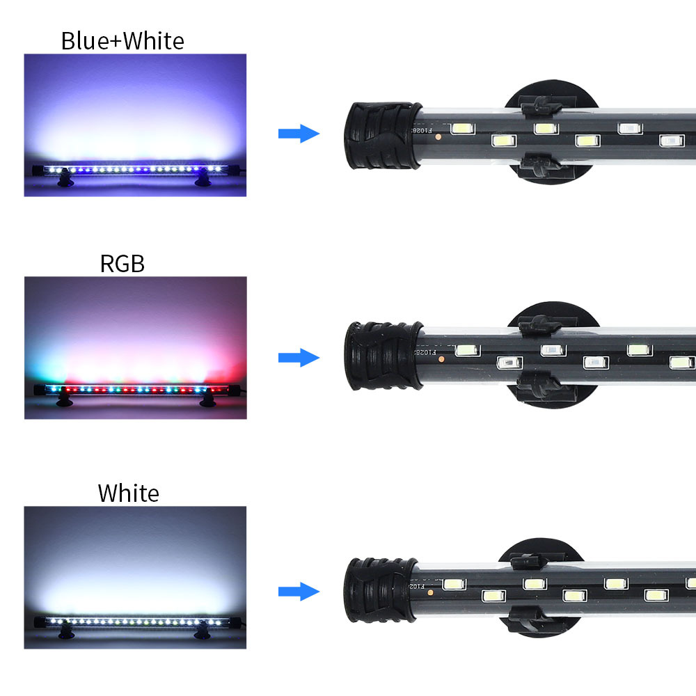 Lampu Akuarium LED 90-260V Lam - Aquarium Fish Lamp ulasan dan harga