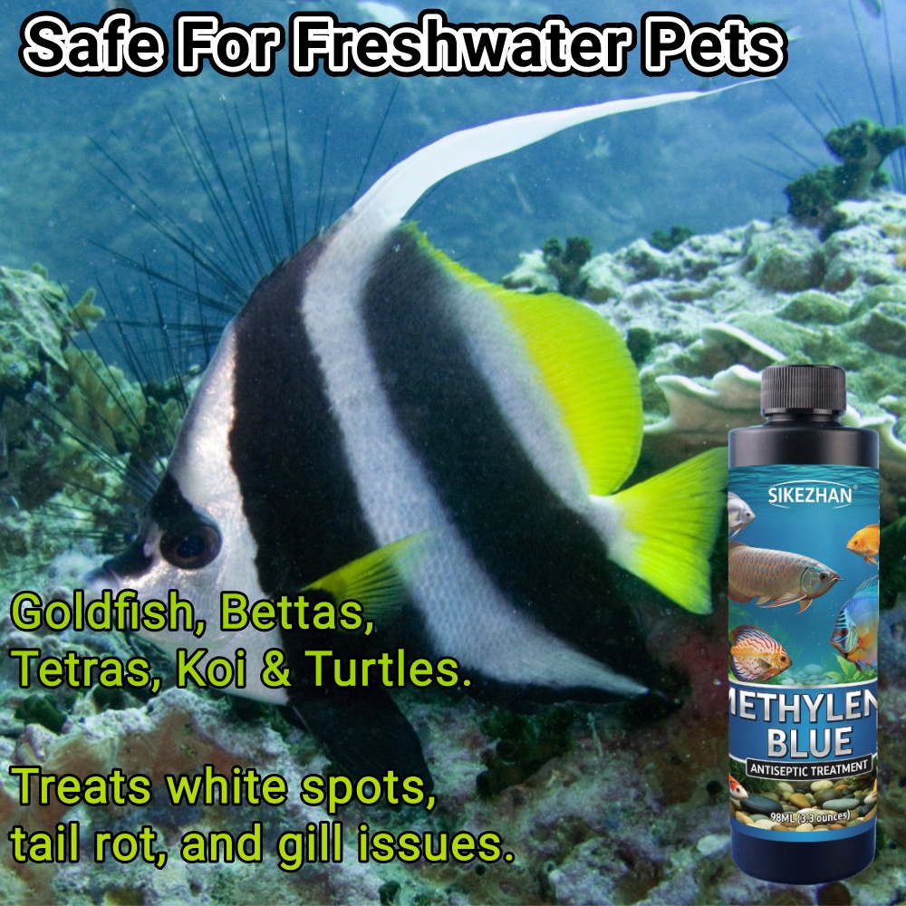 SIKEZHAN 98ml Larutan Methylen - Aquarium Fish Discus ulasan dan harga