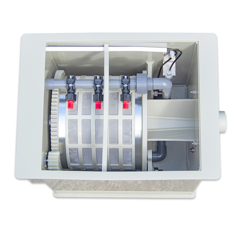 Filter Drum Rotary Mini Desain - Aquarium Fish In Pond ulasan dan harga