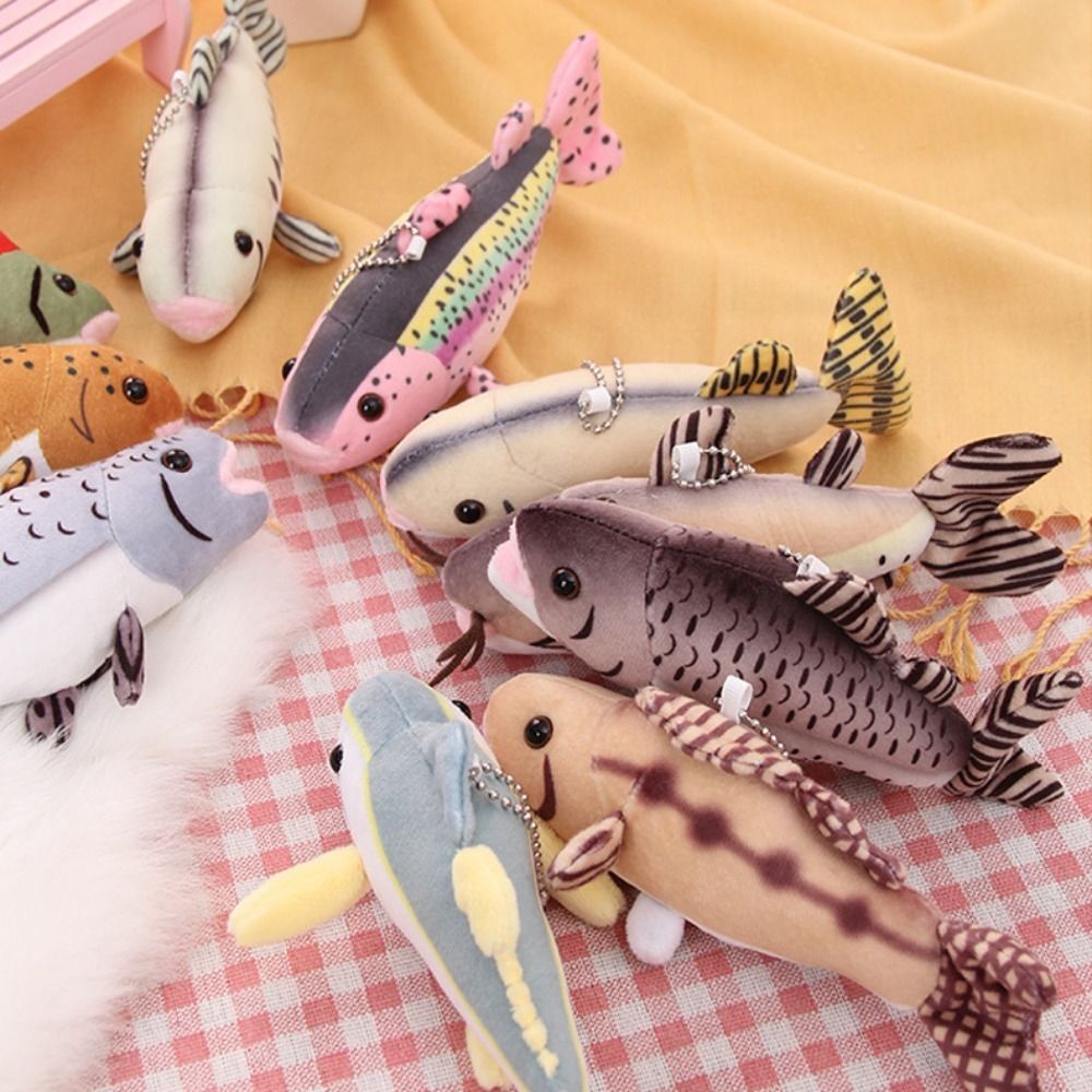 Gantungan Kunci Ikan Tropis La - Fish Toy In Aquarium ulasan dan harga