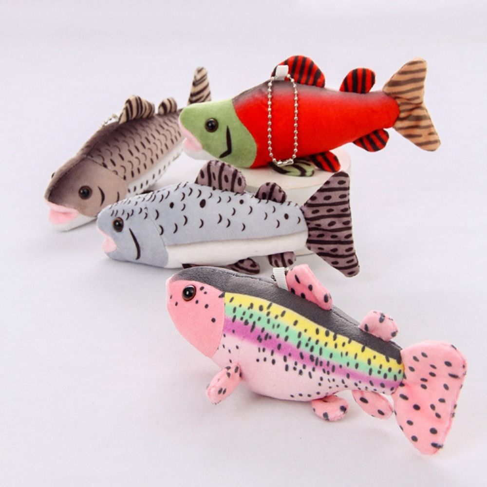 Gantungan Kunci Ikan Tropis La - Fish Toy In Aquarium ulasan dan harga